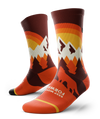 Keep Moving Forward Athletic Crew Socks