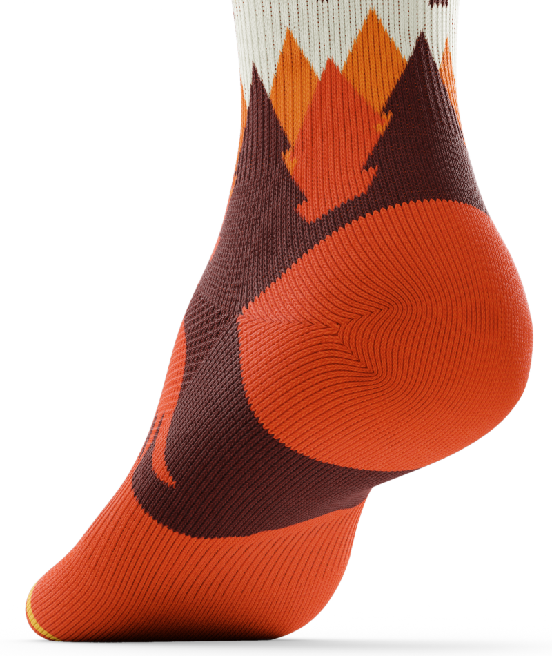Keep Moving Forward Athletic Crew Socks
