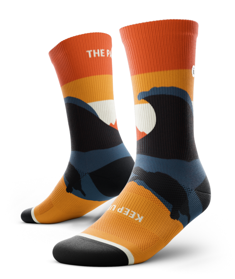Keep Up The Pace Athletic Crew Socks