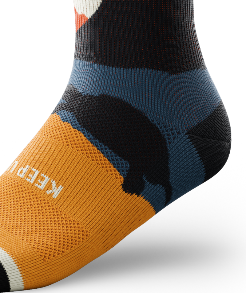 Keep Up The Pace Athletic Crew Socks