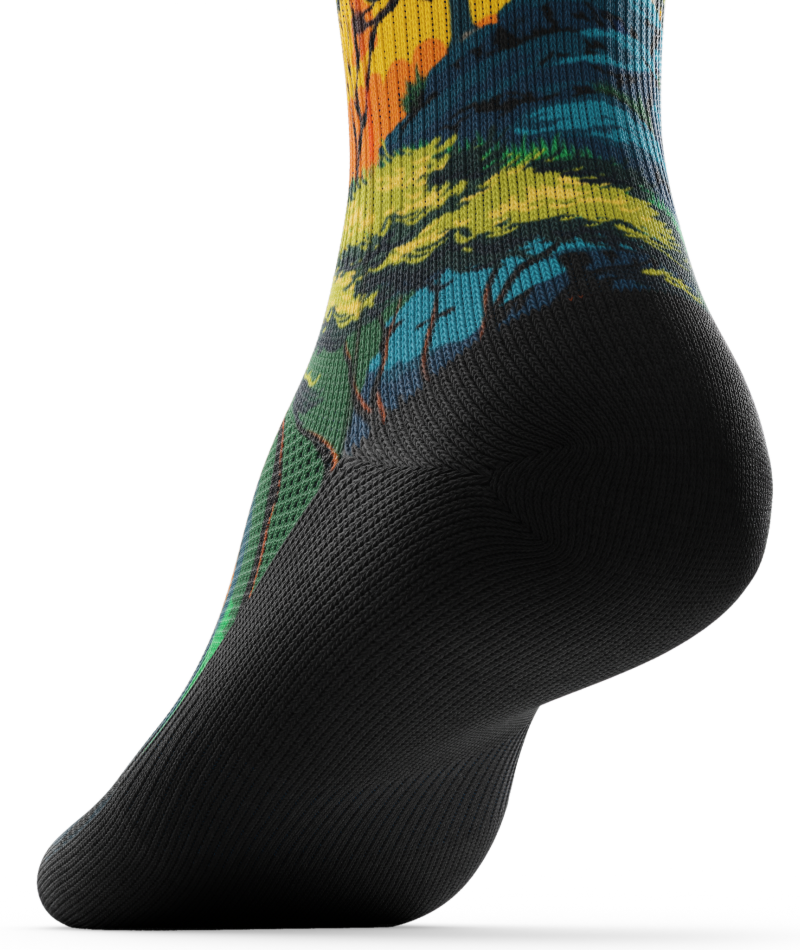 King of the Jungle Athletic Crew Socks