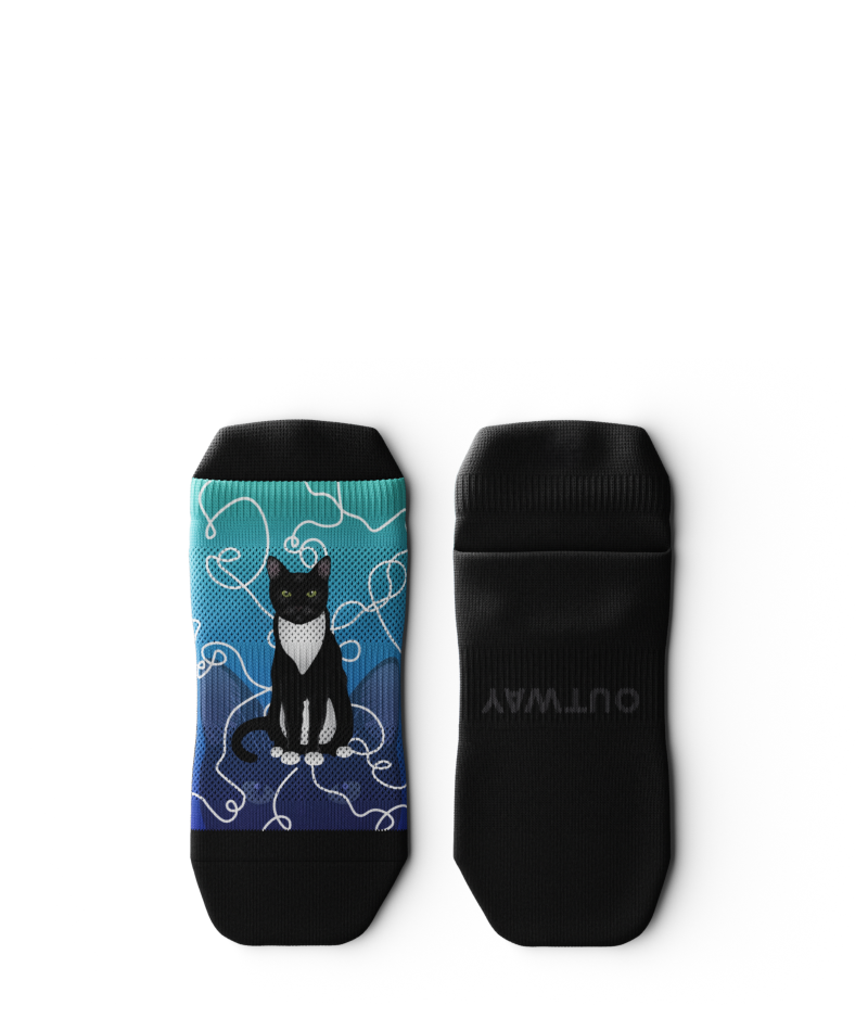 Fluffy Athletic Ankle Socks 3-Pack
