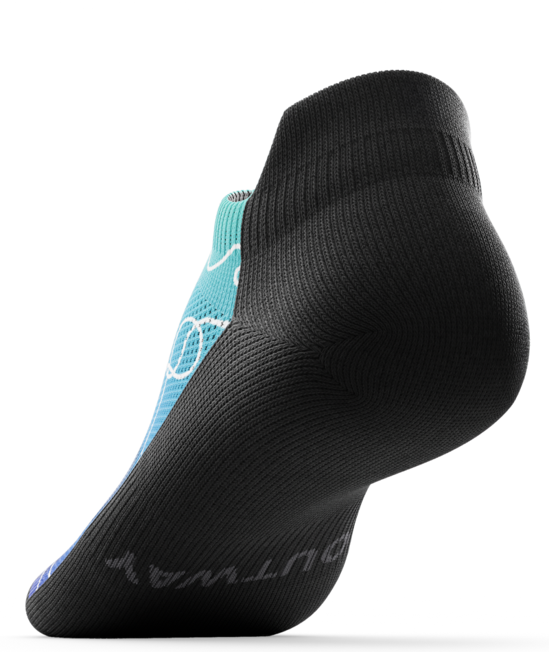 Kitten Around Athletic Ankle Socks