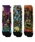 Late Night Terror Athletic Crew Socks 3-Pack