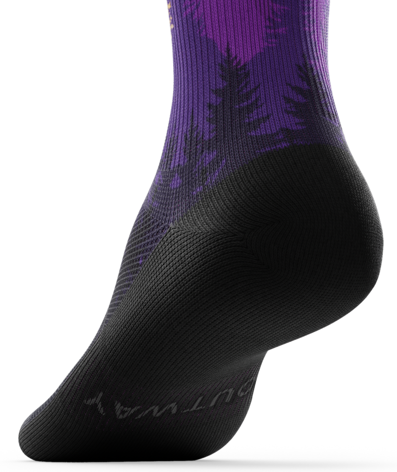 Lavender Heights Knee High Compression Socks