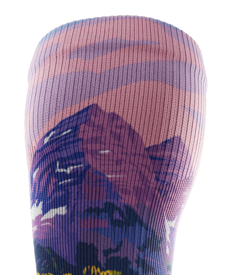 Lavender Heights Knee High Compression Socks
