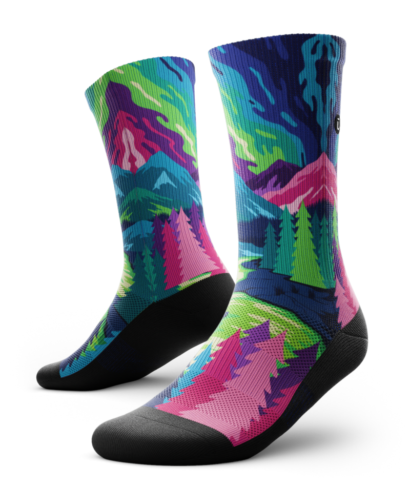 Lost Paradise Crew Socks