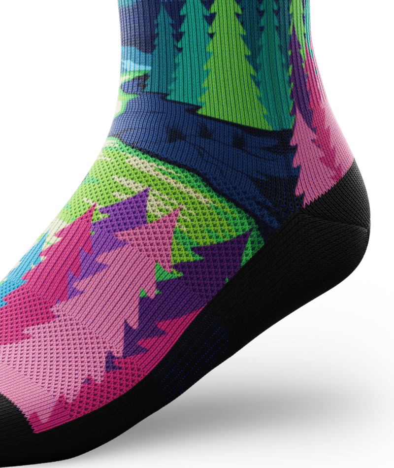 Lost Paradise Crew Socks