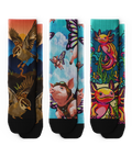Lucid Wild Athletic Crew Socks 3-Pack