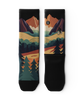 Meandering Crew Socks