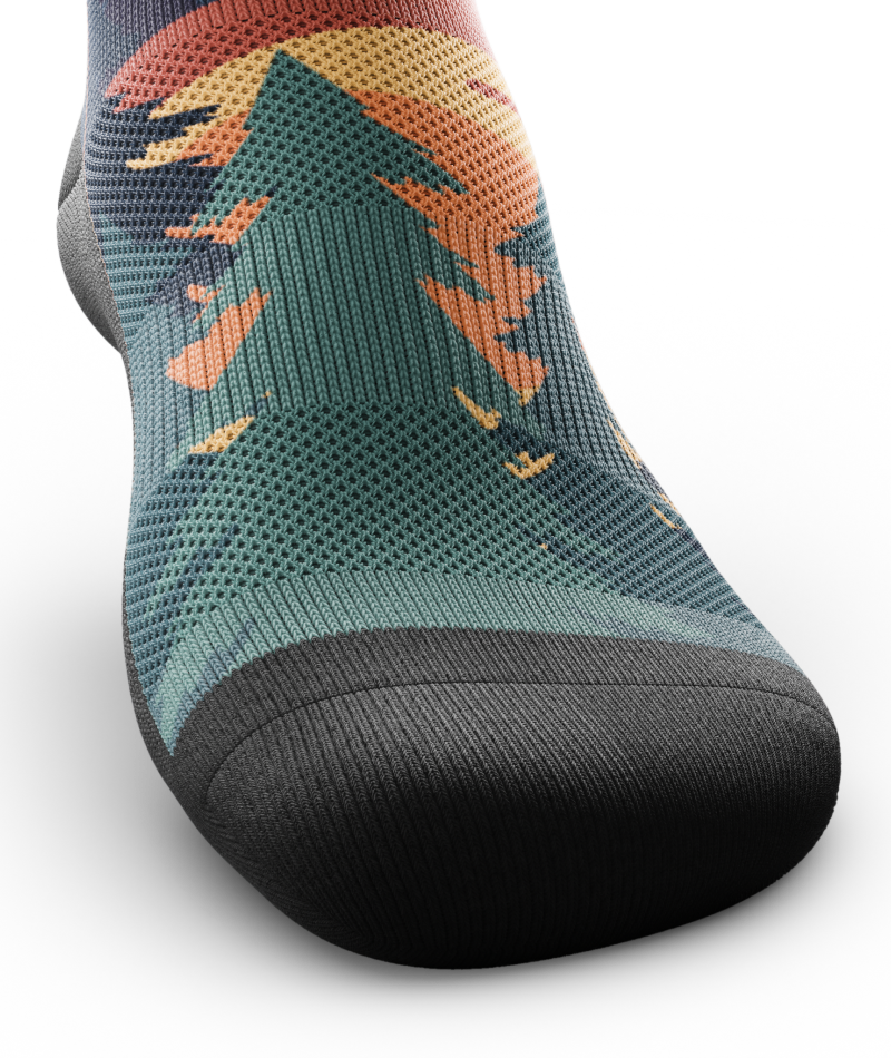 Meandering Athletic Crew Socks
