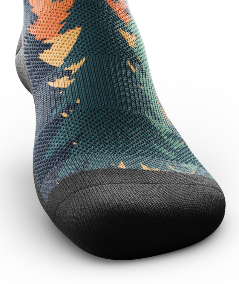 Chaussettes de compression montantes au genou Athlétique et Sinueuse