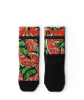 Melon Crush Athletic Quarter Socks