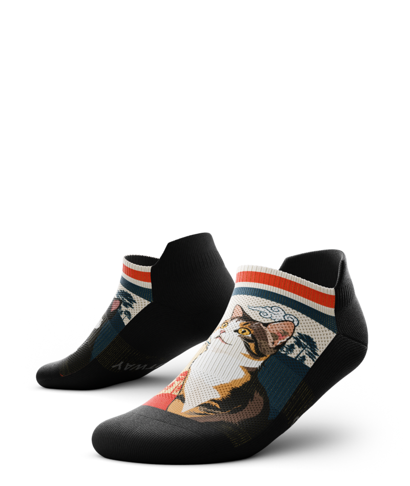 Meow Athletic Athletic Ankle Socks