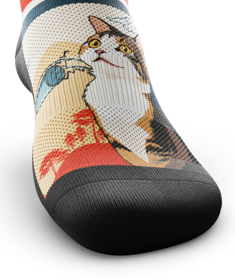 Meow Athletic Athletic Ankle Socks