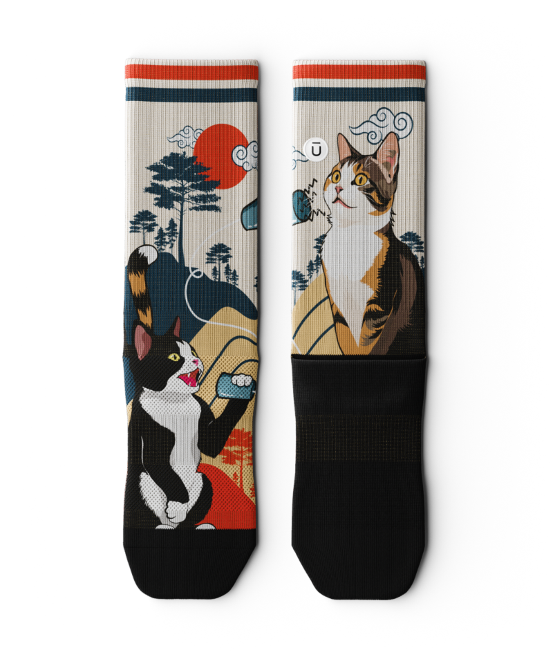 Meow Crew Athletic Socks