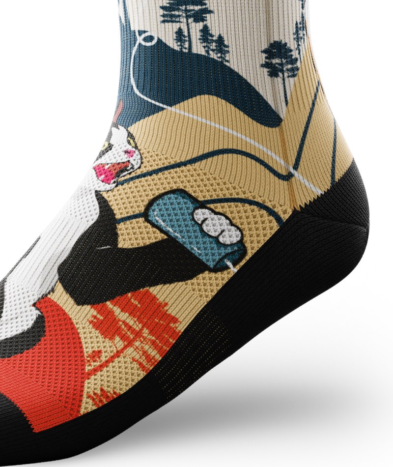 Meow Crew Athletic Socks