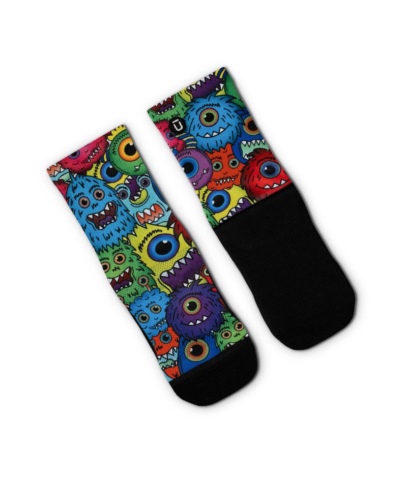 Monstar Youth Crew Socks 3-Pack