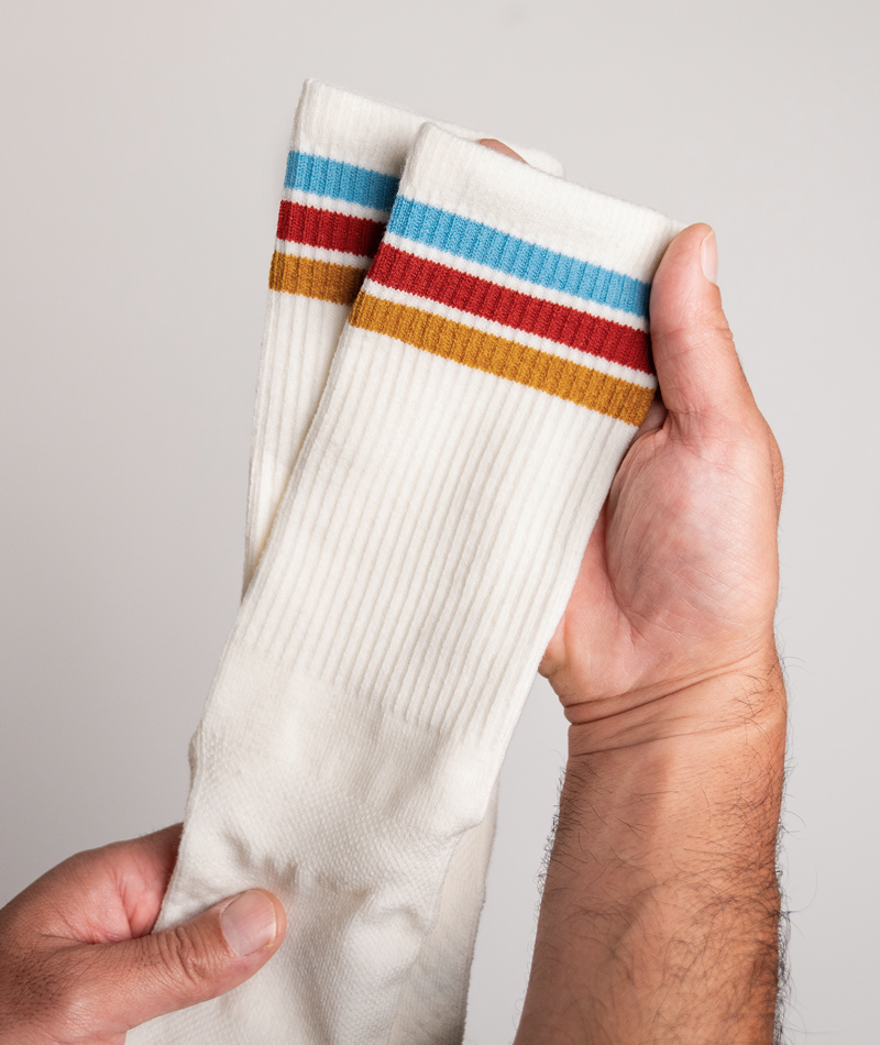 Merino Crew Socks Moonstone