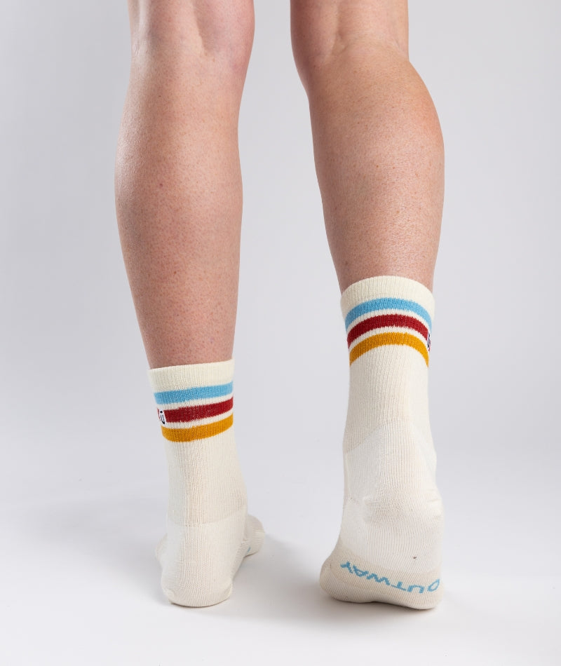 Chaussettes mi-mollet Moonstone en mérinos léger