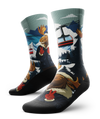 Moose On The Loose Athletic Crew Socks