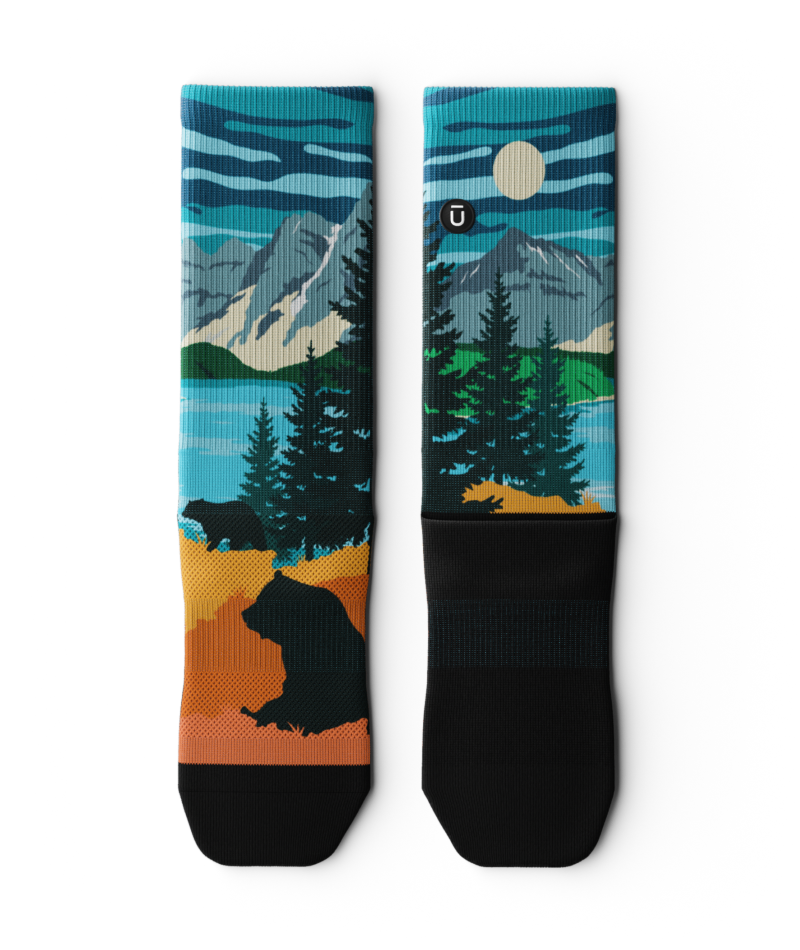 Northern Horizons Athletic Crew Socks 3-Pack