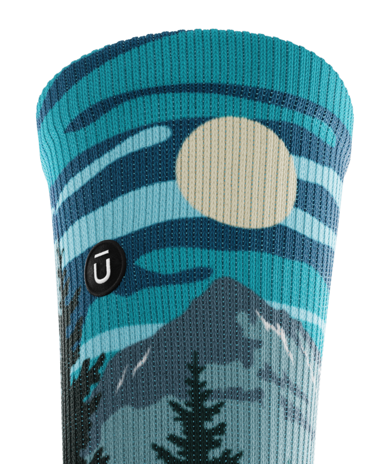 Moraine Lake Athletic Crew Socks