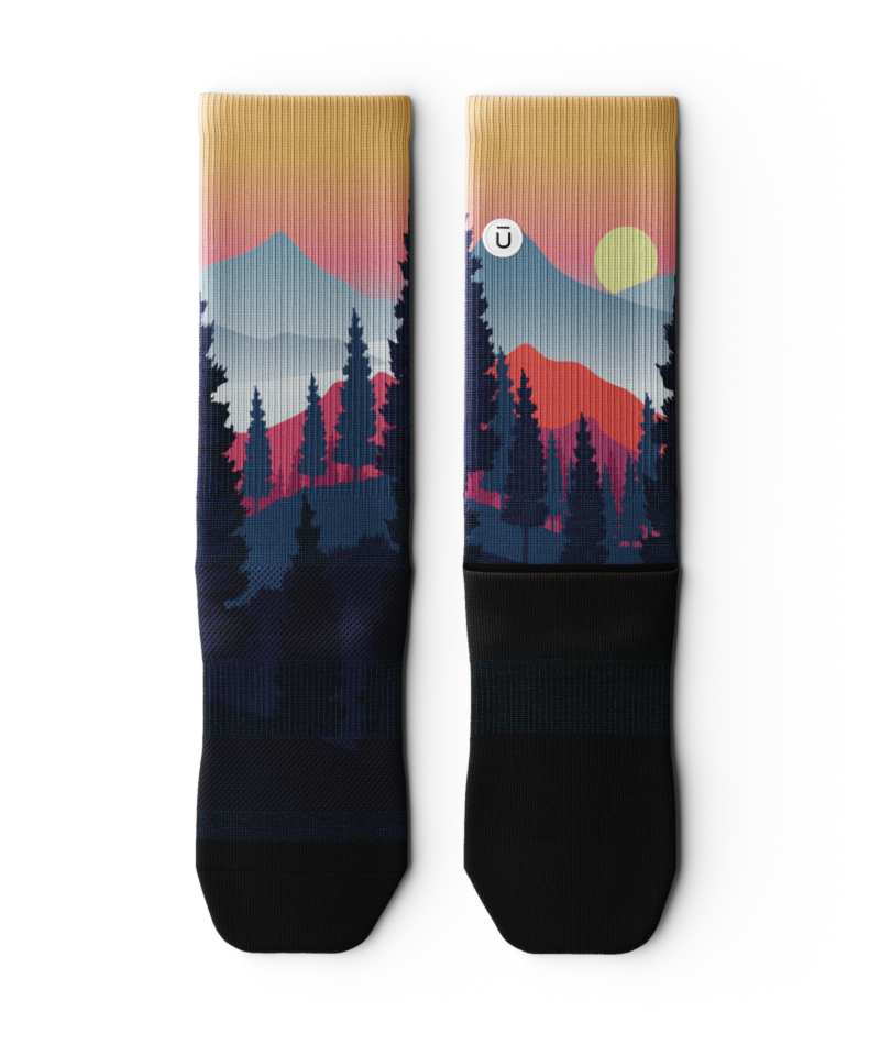 Morning Light Athletic Crew Socks