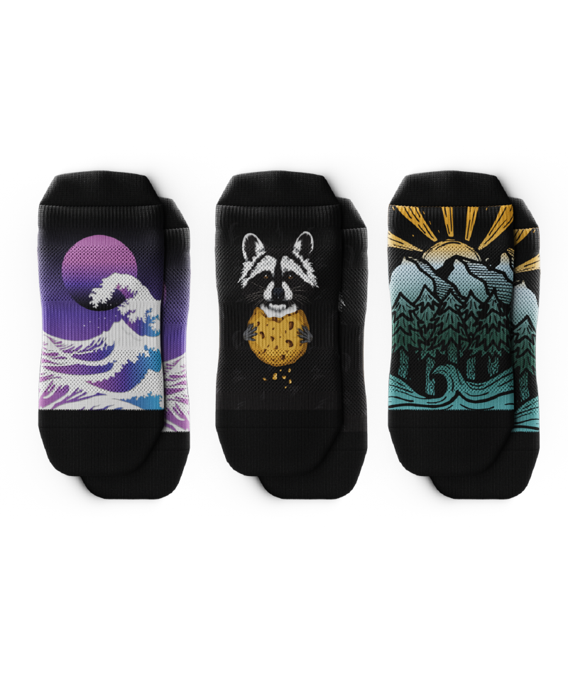 Chaussettes courtes athlétiques Movement (paquet de 3)