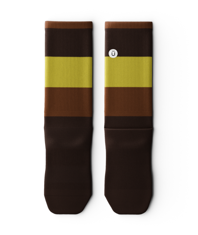 Nanaimo Bar Athletic Crew Socks
