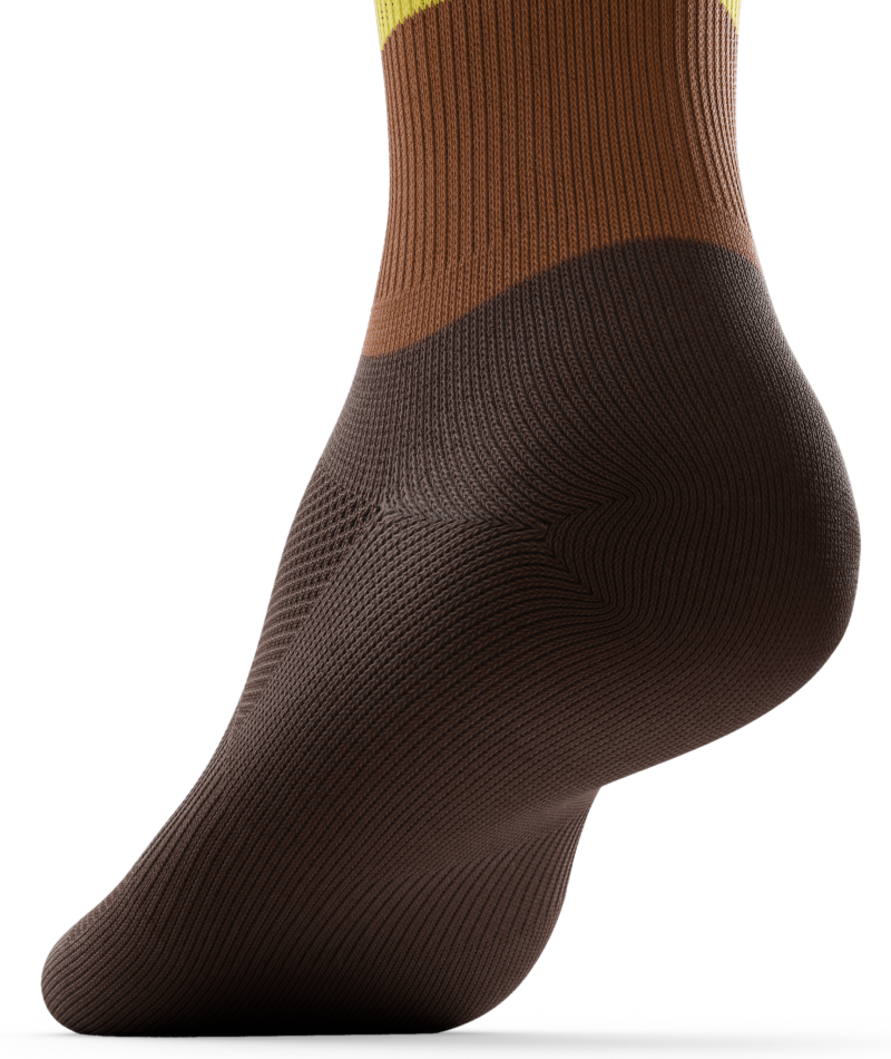Nanaimo Bar Athletic Crew Socks