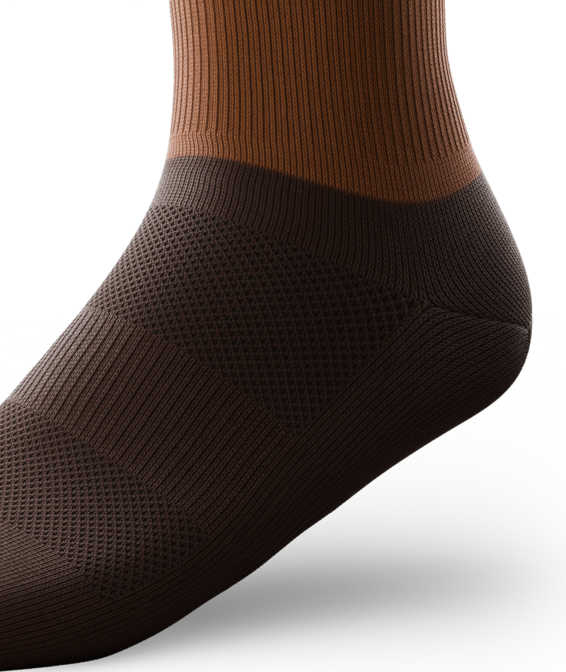Nanaimo Bar Athletic Crew Socks