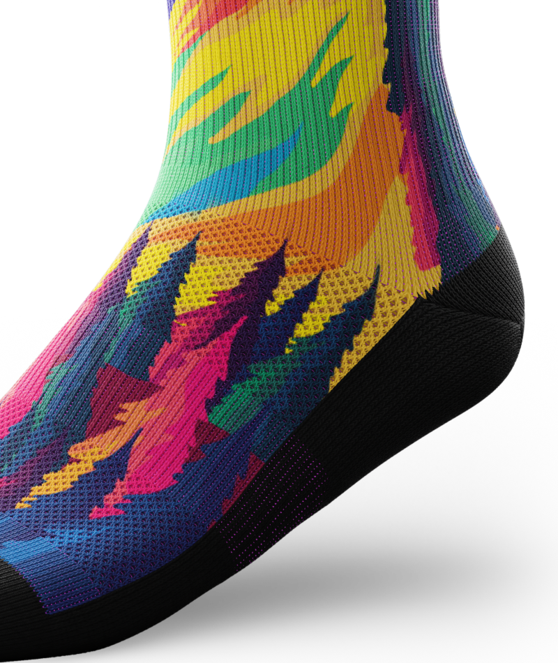 Nature Trip Athletic Knee High Compression Socks