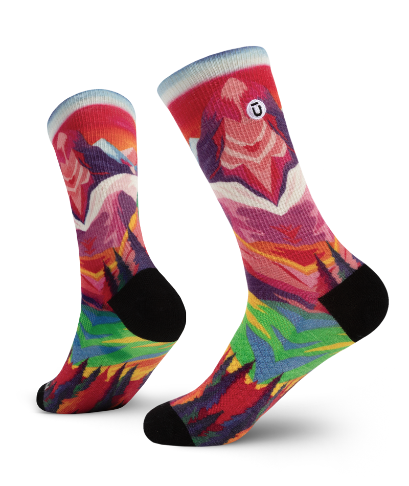 Chaussettes mi-mollet légères en laine mérinos Nature Trip