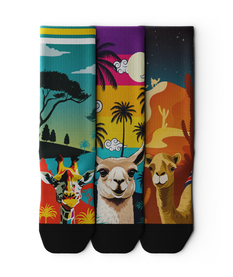 Neckflix and Chill Crew Socks 3-Pack