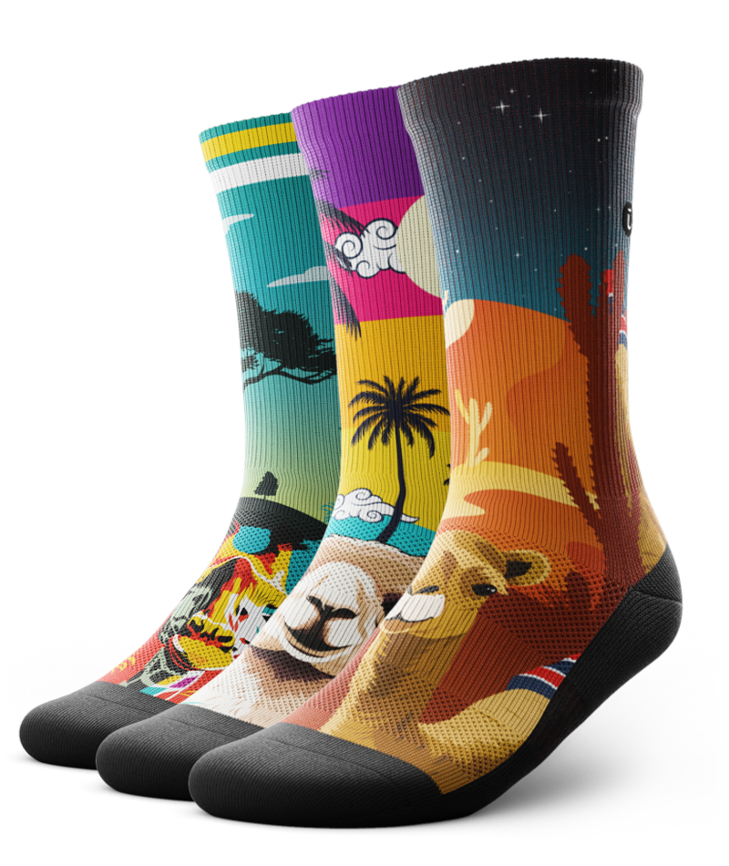 Neckflix and Chill Crew Socks 3-Pack