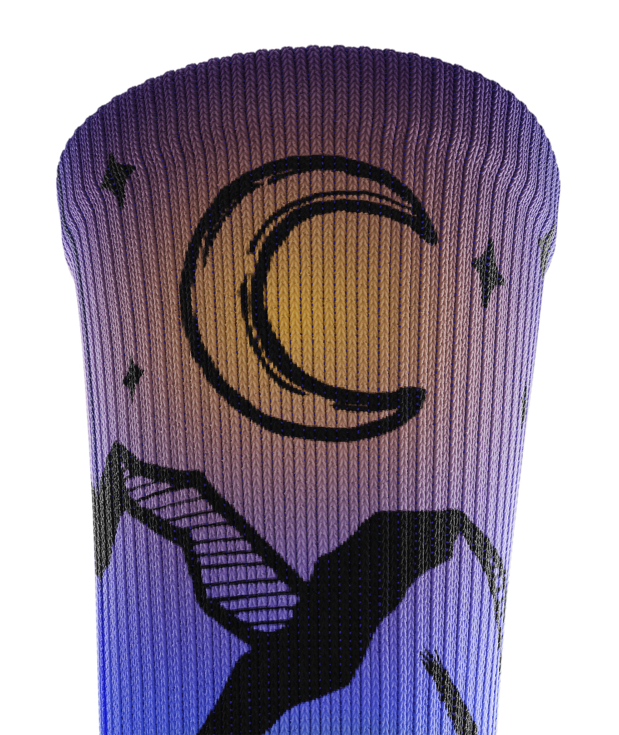 Night Time Bliss Athletic Crew Socks