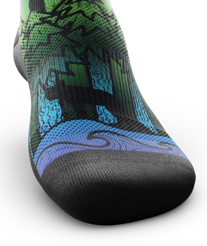 Night Time Bliss Athletic Quarter Socks