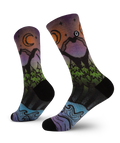 Night Time Bliss Merino Wool Lite Crew Socks