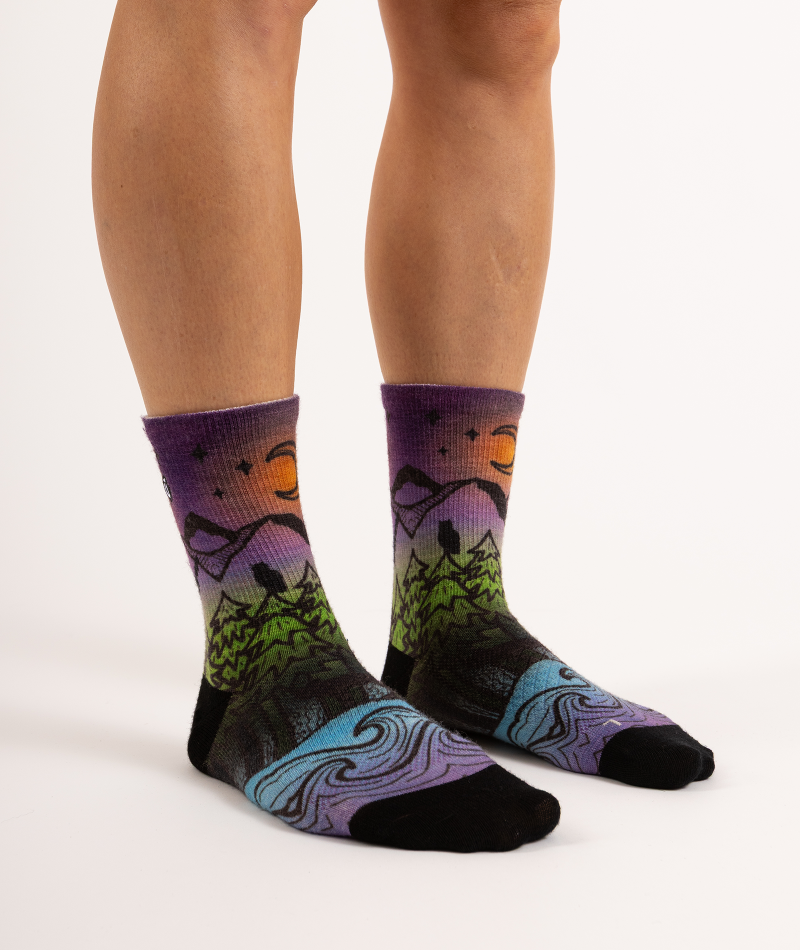 Nightfall Merino Wool Lite Crew Socks 3-Pack