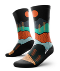 Nightfall Valley Athletic Crew Socks