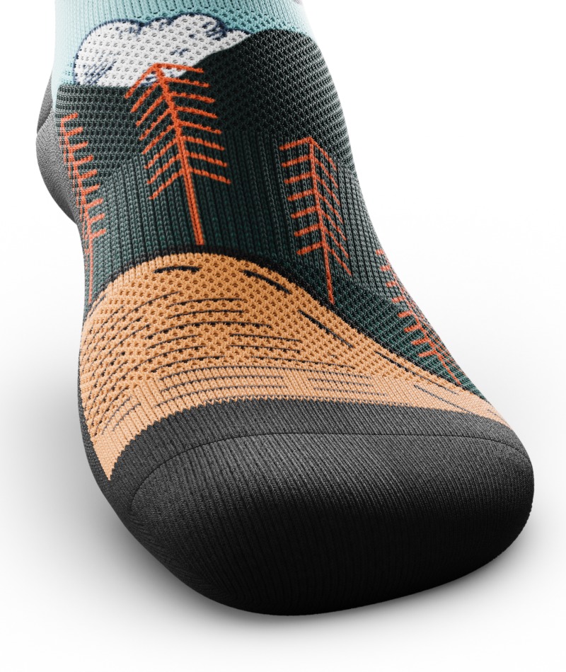 Nightfall Valley Athletic Crew Socks