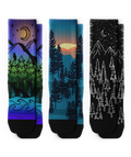 Nightfall Athletic Crew Socks 3-Pack