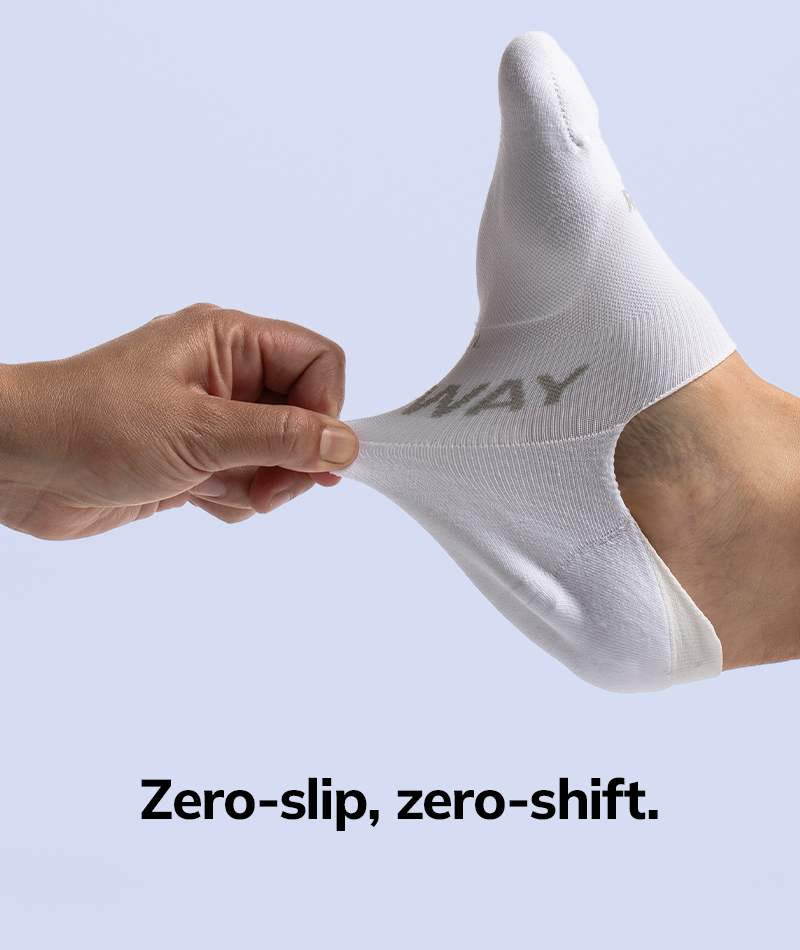 Flagship White No Show Socks