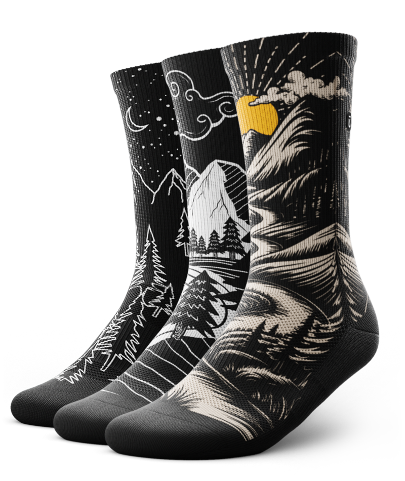 Chaussettes Athlétiques Ras Du Cou Nocturne Paquet De 3