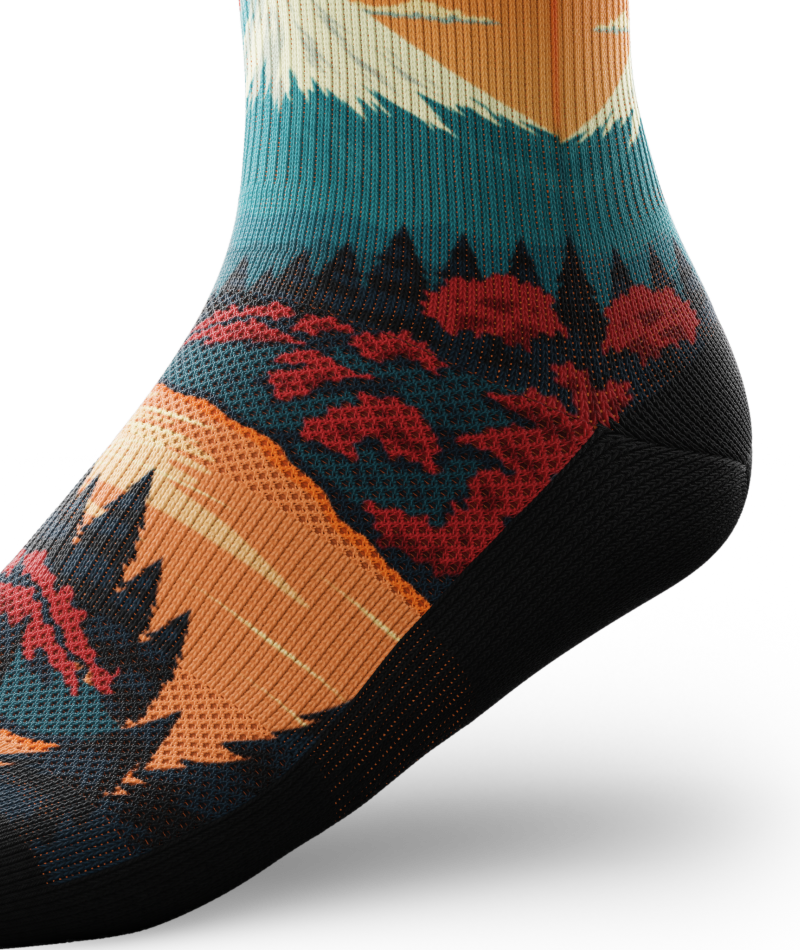 Northbound Quarter Socks