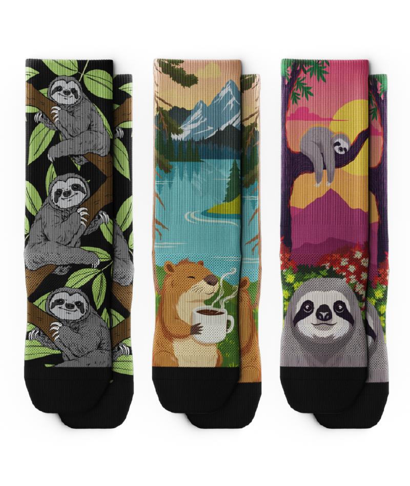 Not Fast, Just Furious Athletic Crew Socks 3-Pack