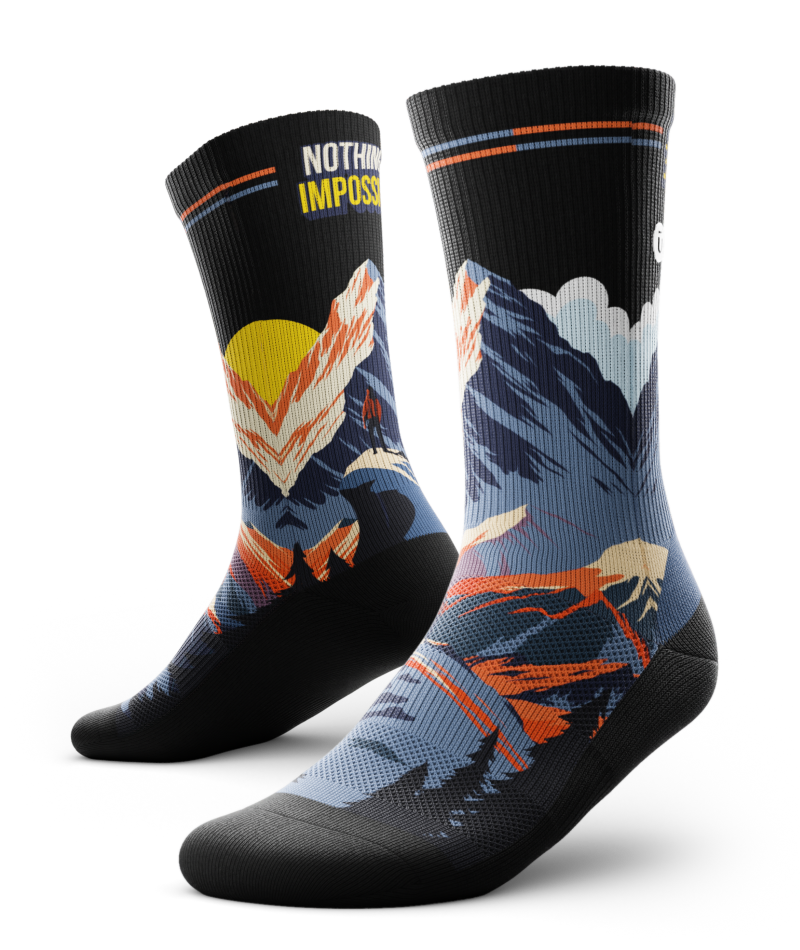 Nothing Is Impossible Crew Socks