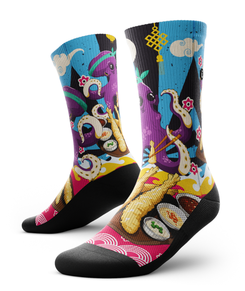 Octo-Chef Crew Socks