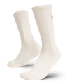 Flagship Off White Merino Wool Lite Crew Socks